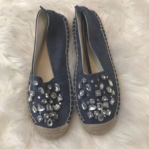 Denim casual shoes